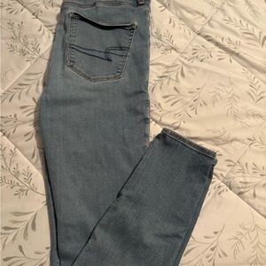 American Eagle Outfitters Light Blue Skinny Jeans